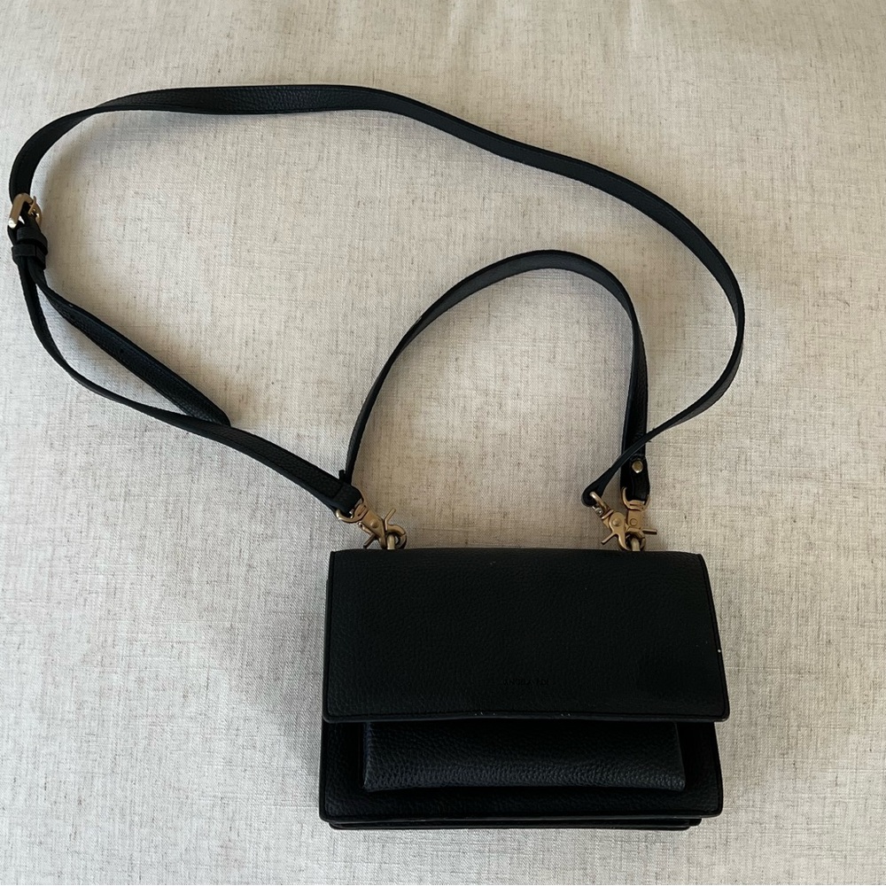 Angela Roi Eloise Vegan Leather Satchel Crossbody Bag - Picture 2 of 13